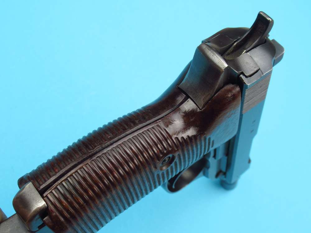 Late 1944 German WWII Walther P38 AC44 9mm Luger Mauser CYQ pistol-img-51
