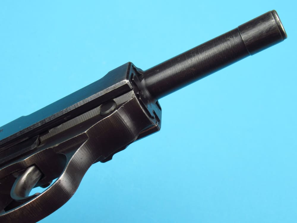 Late 1944 German WWII Walther P38 AC44 9mm Luger Mauser CYQ pistol-img-46