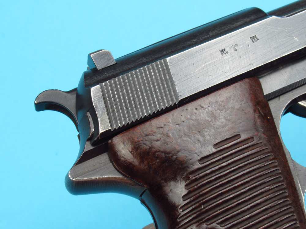 Late 1944 German WWII Walther P38 AC44 9mm Luger Mauser CYQ pistol-img-40