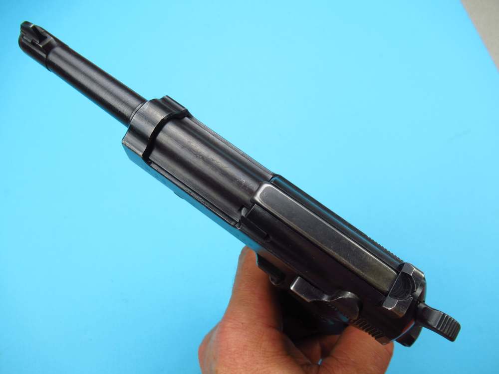 Late 1944 German WWII Walther P38 AC44 9mm Luger Mauser CYQ pistol-img-29