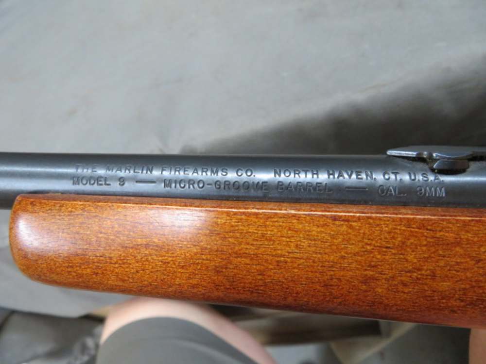 MARLIN MODEL 9 SEMI AUTO CAMP CARBINE-9MM LUGER-img-6