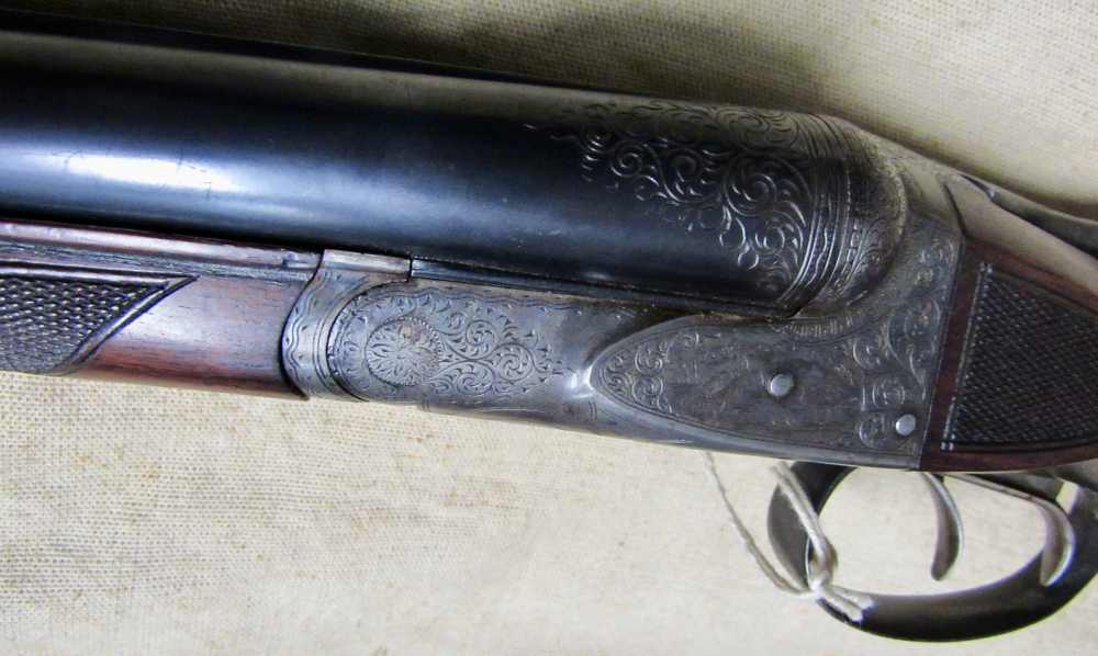 A.H. Fox 20 Gauge CE Grade Engraved Double Barrel Shotgun 1932 .01 NR-img-15