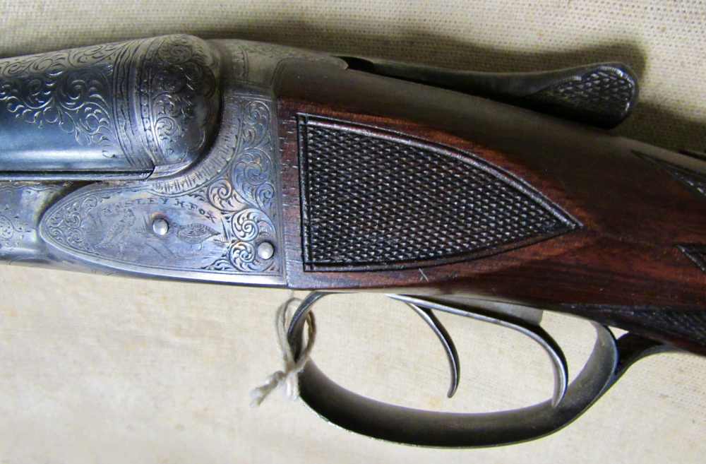 A.H. Fox 20 Gauge CE Grade Engraved Double Barrel Shotgun 1932 .01 NR-img-16