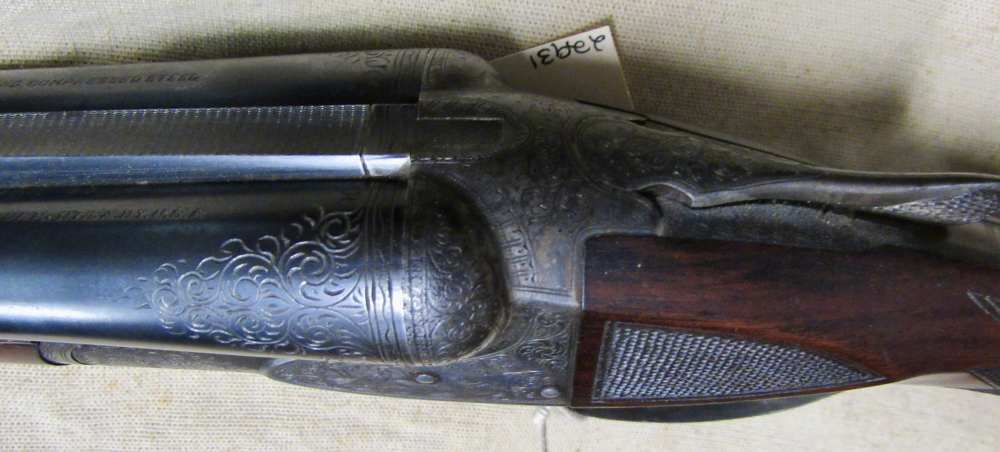 A.H. Fox 20 Gauge CE Grade Engraved Double Barrel Shotgun 1932 .01 NR-img-13
