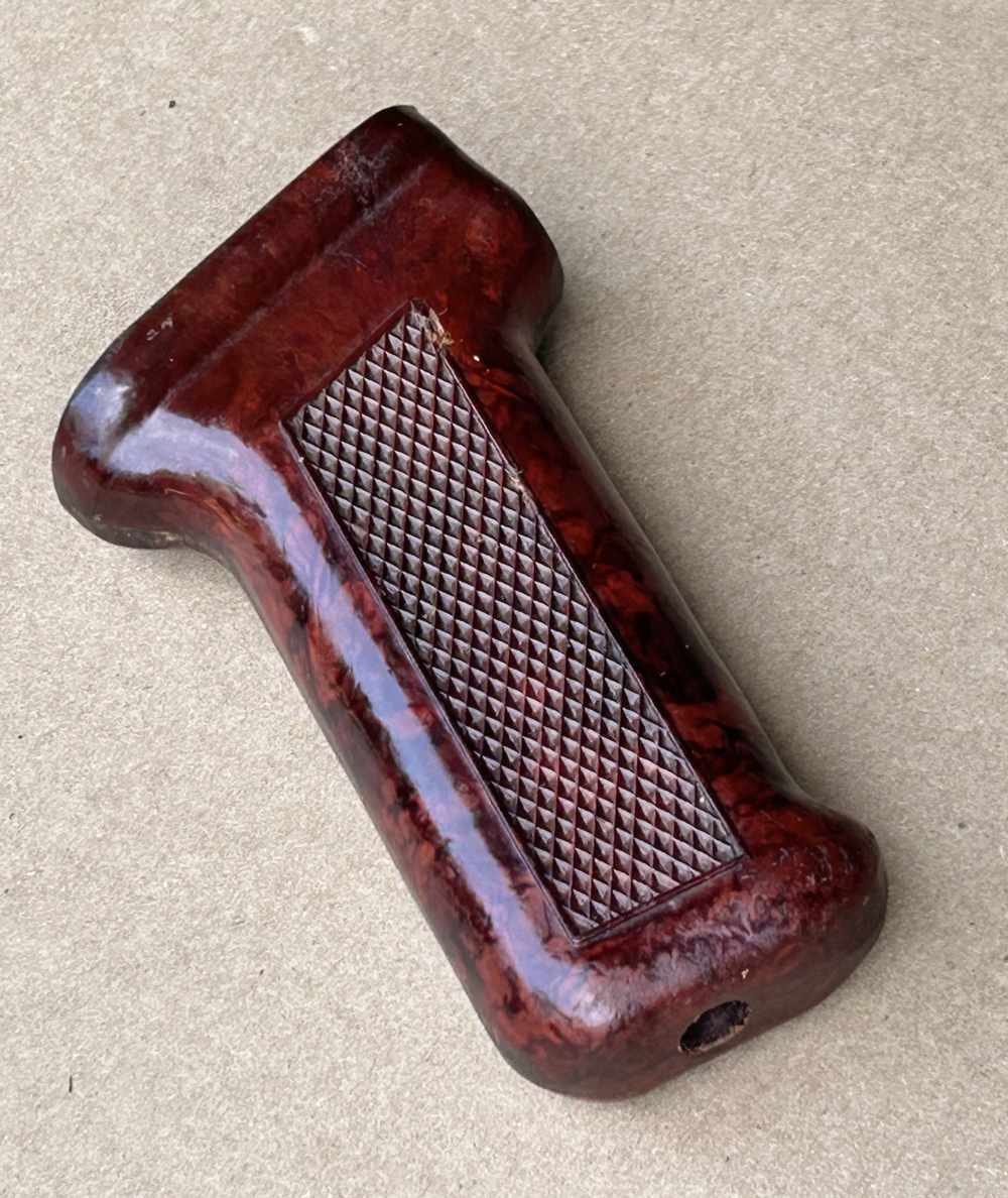 Excellent Condition Romanian Pistol Grip lot #3 cloud pattern-img-3
