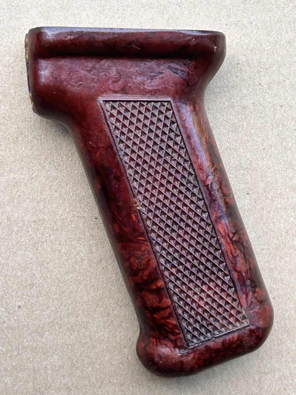 Excellent Condition Romanian Pistol Grip lot #3 cloud pattern-img-1