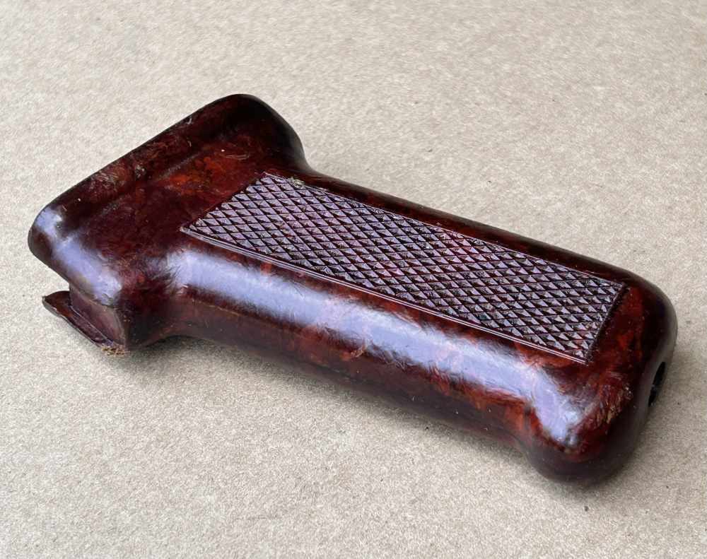 Excellent Condition Romanian Pistol Grip lot #4 ruby pattern-img-2