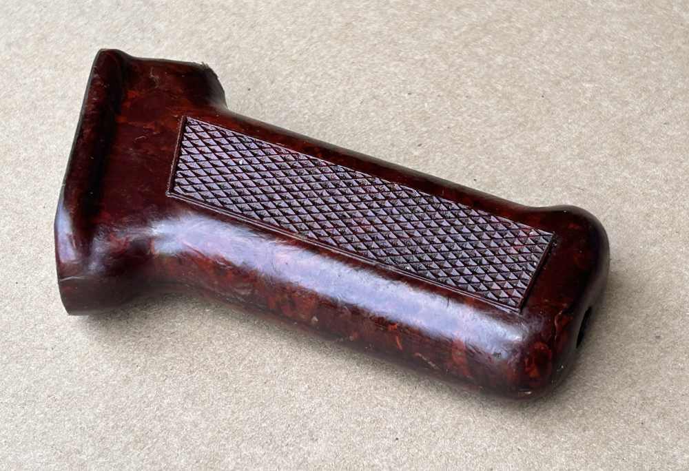 Excellent Condition Romanian Pistol Grip lot #4 ruby pattern-img-3