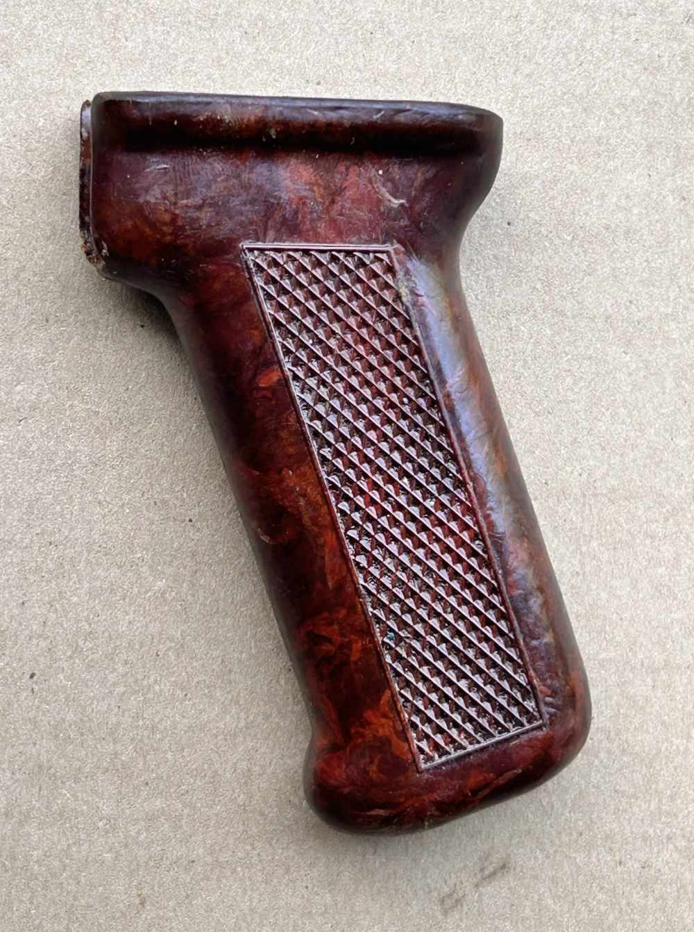 Excellent Condition Romanian Pistol Grip lot #4 ruby pattern-img-1