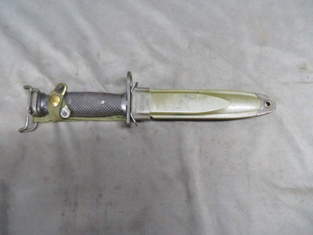 VIETNAM WAR US M7 BAYONET FOR M16 RIFLE-BAUER ORDNANCE CORP “BOC”-NICE-img-6