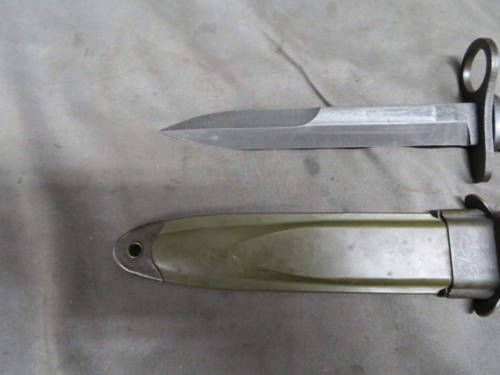VIETNAM WAR US M7 BAYONET FOR M16 RIFLE-BAUER ORDNANCE CORP “BOC”-NICE-img-4