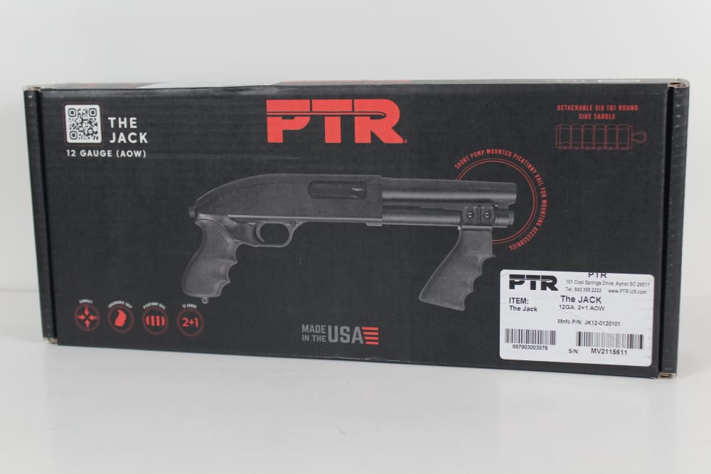 PTR THE JACK 12 GA PUMP ACTION FIREARM 2+1 COMPACT CONFIGURATION-img-4