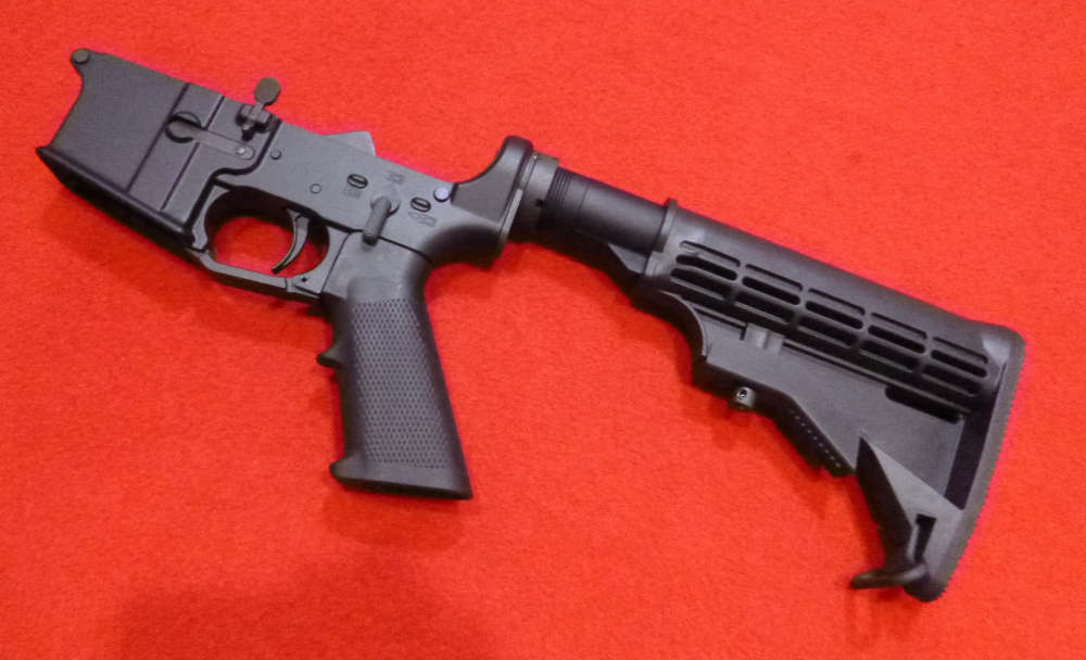 Complete AR15 Forged Lower Receiver- M4 Stock-img-9