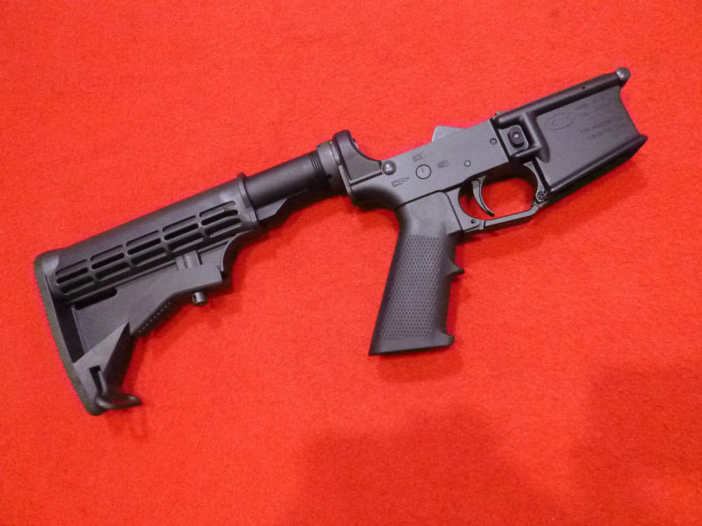 Complete AR15 Forged Lower Receiver- M4 Stock-img-0