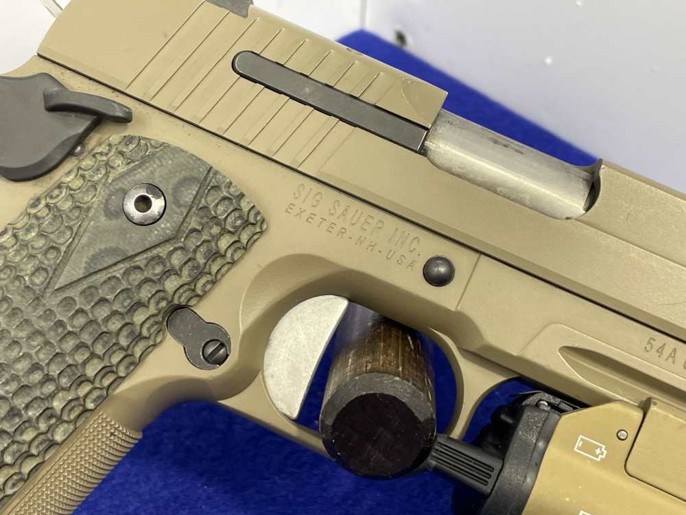 Sig Sauer 1911 Scorpion .45 ACP 5" FDE *PRE-INSTALLED STREAMLIGHT TLR-1 HL*-img-17