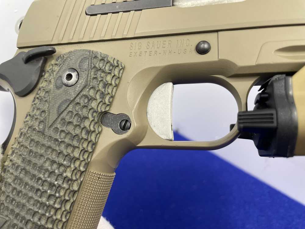 Sig Sauer 1911 Scorpion .45 ACP 5" FDE *PRE-INSTALLED STREAMLIGHT TLR-1 HL*-img-35