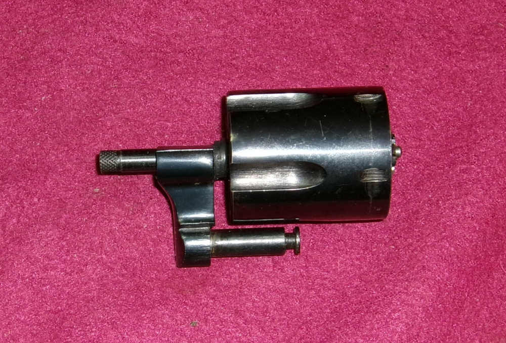 ROSSI 68 38 SPECIAL 5 SHOT CYLINDER, YOKE, & EJECTOR ASSEMBLY #84K-img-1