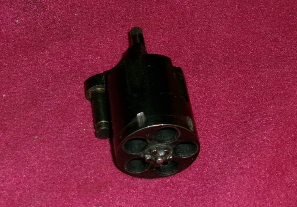 ROSSI 68 38 SPECIAL 5 SHOT CYLINDER, YOKE, & EJECTOR ASSEMBLY #84K-img-2