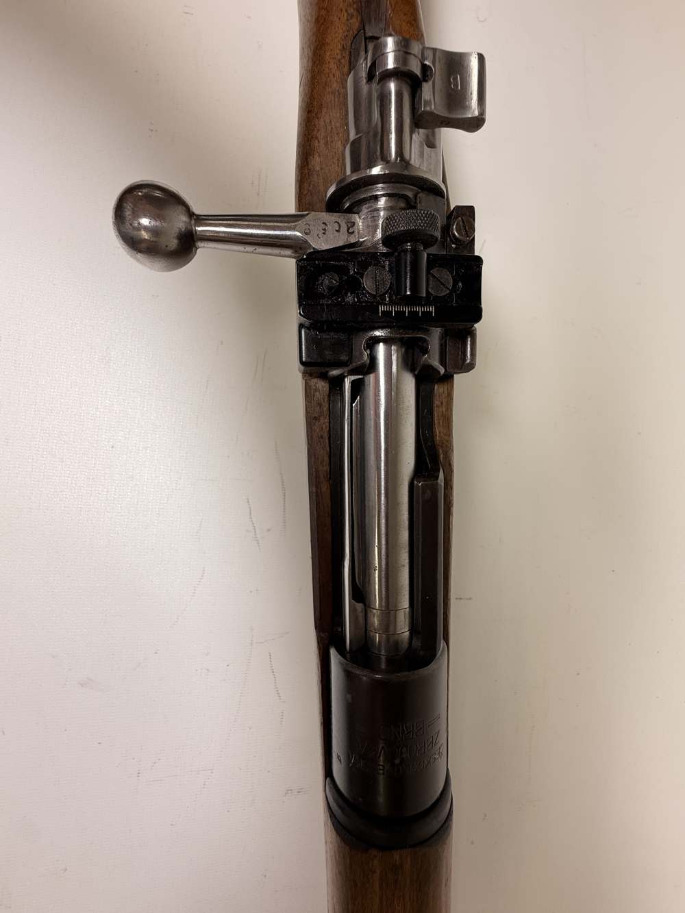 CZ Brno Vz. 24 Mauser 8mm–1927 Army Crest–Target Peep Sight-C&R-img-23