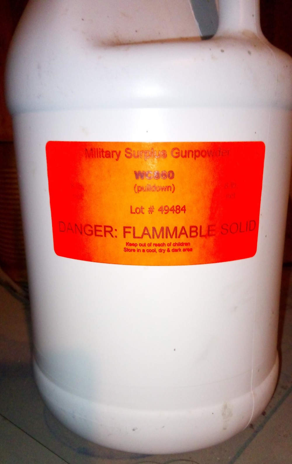 16 pounds of WC860 powder for reloading-img-0