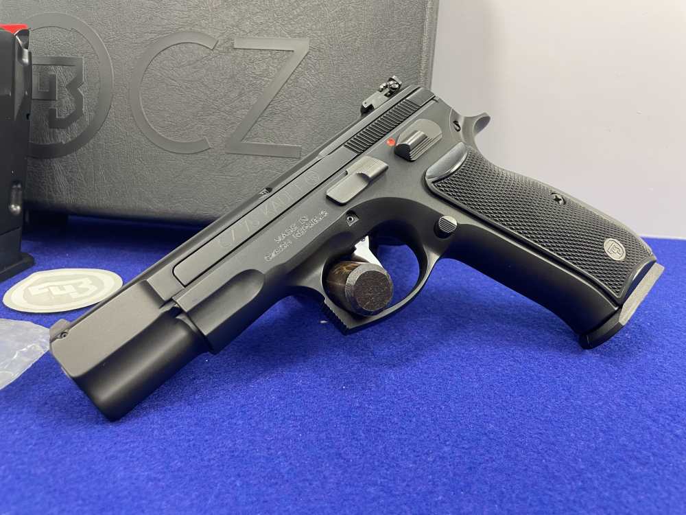 2004 CZ 75 Kadet .22LR 4.8" Black *AMAZING TRAINING RIMFIRE DA/SA HANDGUN*-img-2