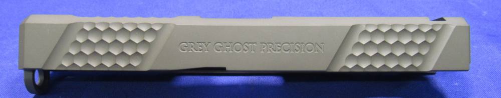 Grey Ghost Precision (GGP) V2 Stripped Slide for Glock 19 Gen 3 - Green-img-0