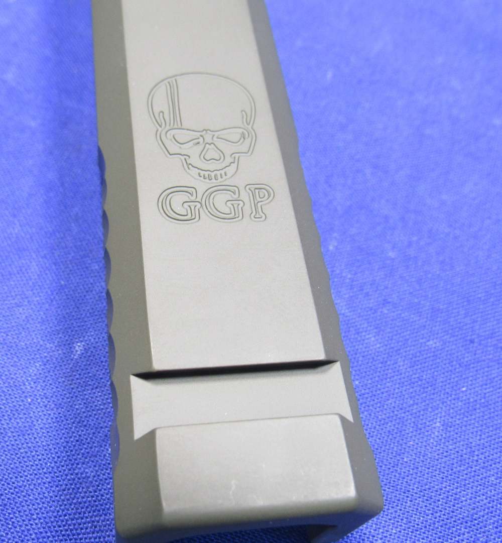 Grey Ghost Precision (GGP) V2 Stripped Slide for Glock 19 Gen 3 - Green-img-2