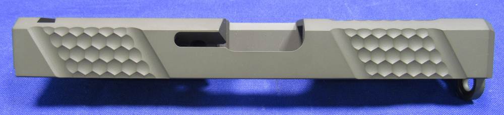 Grey Ghost Precision (GGP) V2 Stripped Slide for Glock 19 Gen 3 - Green-img-4