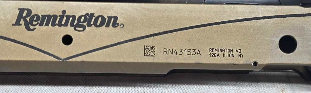 REMINGTON V3 FIELD PRO RECEIVER 12 GA BURNT BRONZE -img-2
