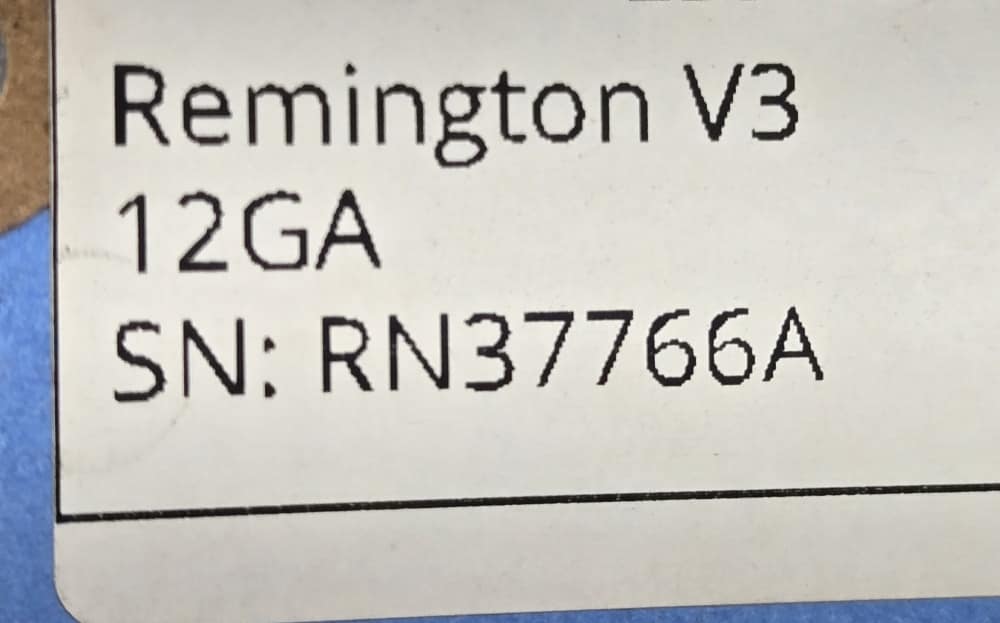 REMINGTON V3 FIELD SPORT RECEIVER 12 GA-img-5