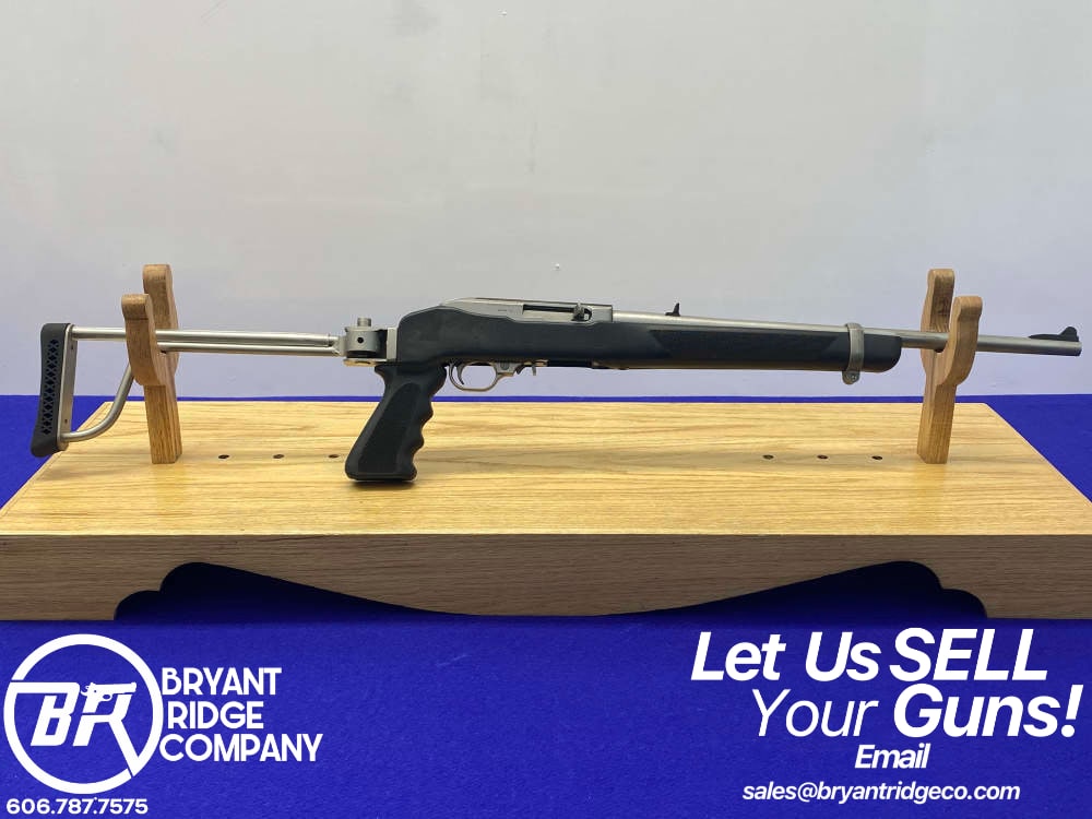 AMT 25/22 Lightning .22 LR Stainless 18.5" *RAM-LINE FOLDING STOCK*-img-0