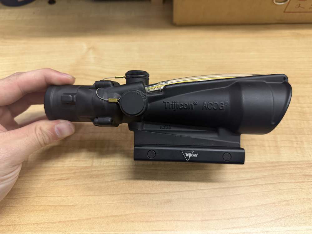 Trijicon acog 3.5x35 308 bdc/ft amber chevron bac -img-0
