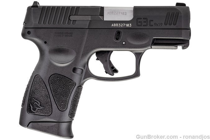 Taurus G3C 9mm 3) 12rd Mags BLK/BLK-img-0