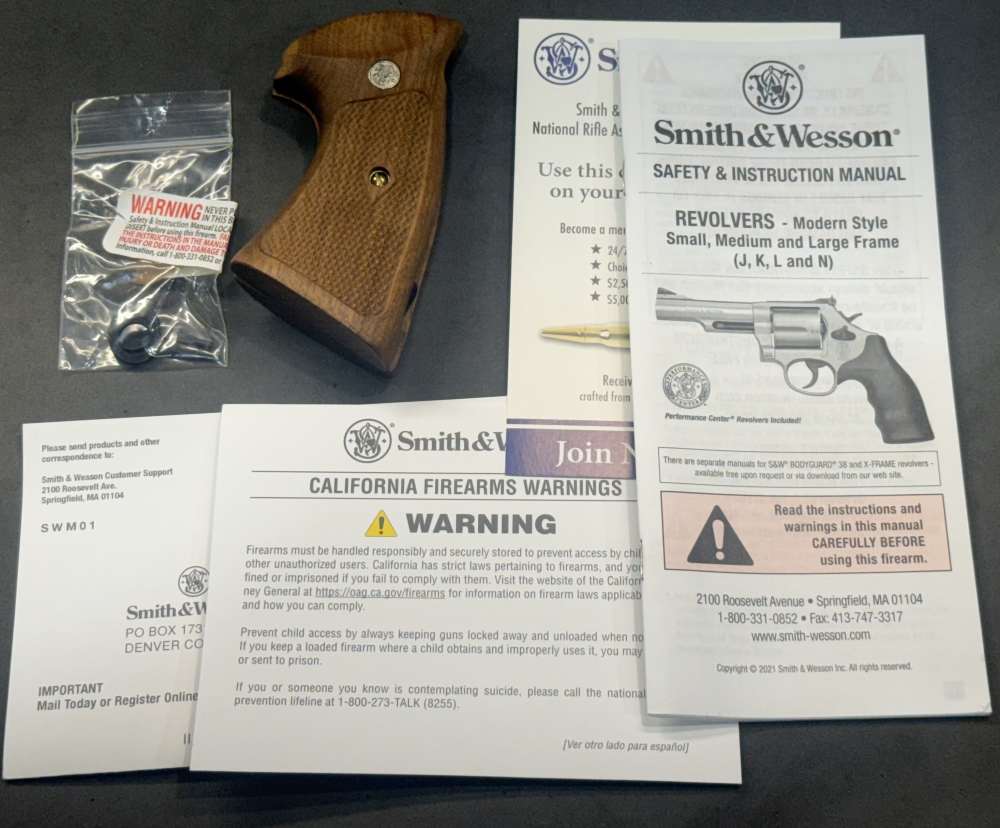 USED Smith & Wesson Model 29 4" 44 Mag Blued Finish Original Case-img-21