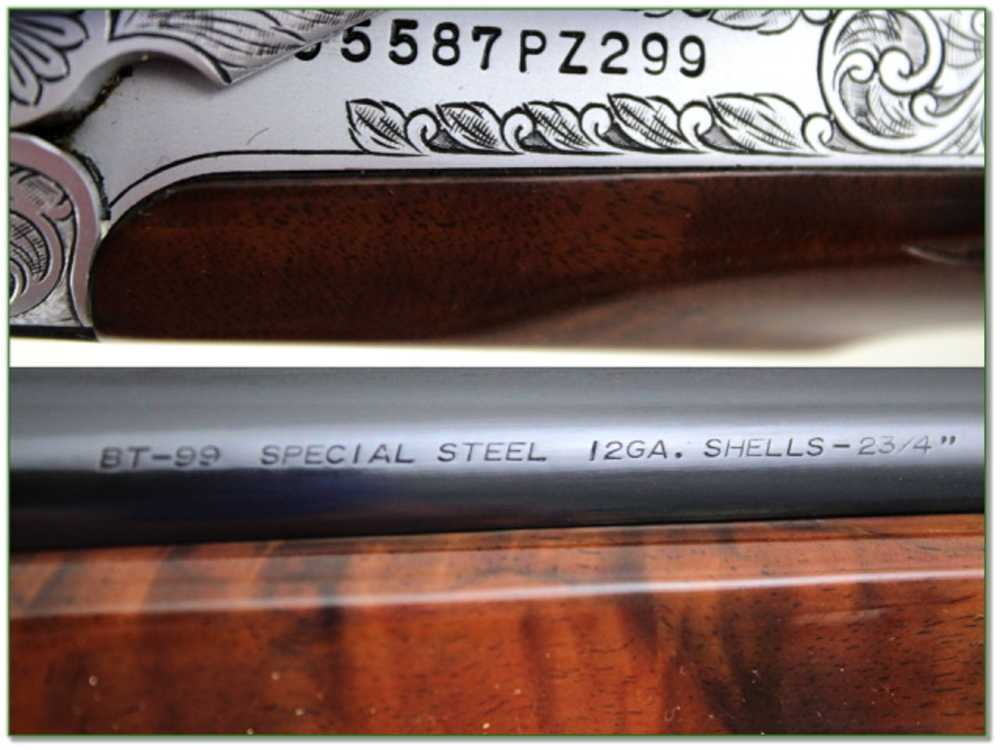 Browning BT-99 Pigeon Grade V 12GA 34" Trap Gun -img-9