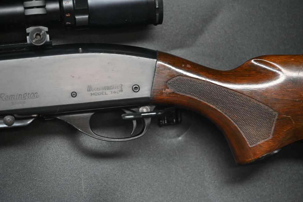 Remington Woodsmaster Model 740 .30-06 Semi-Auto Rifle – 22" – Bushnell Sco-img-14
