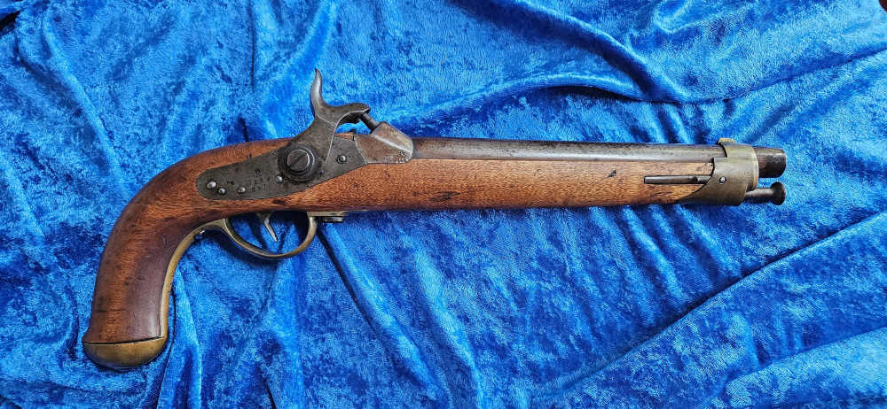 Norwegian Navy pistol M-1843 outstanding piece of Norwegian history-img-0