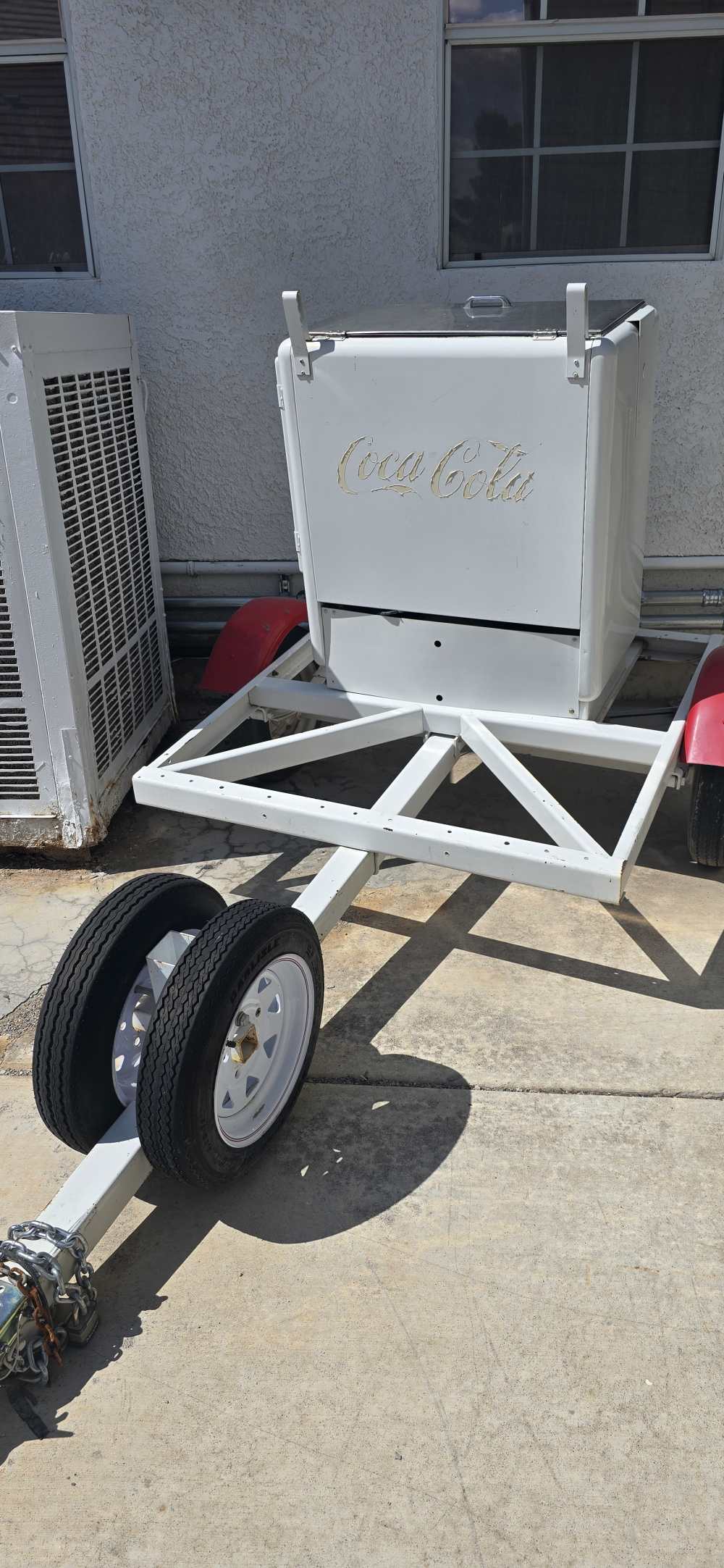 ANTIQE POP COOLER TRAILER    make offer-img-2