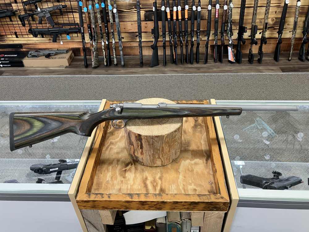 Ruger 77/17 Rifle - 17 WSM - 6+1 - 18.50" - Green Mountain Laminate-img-0