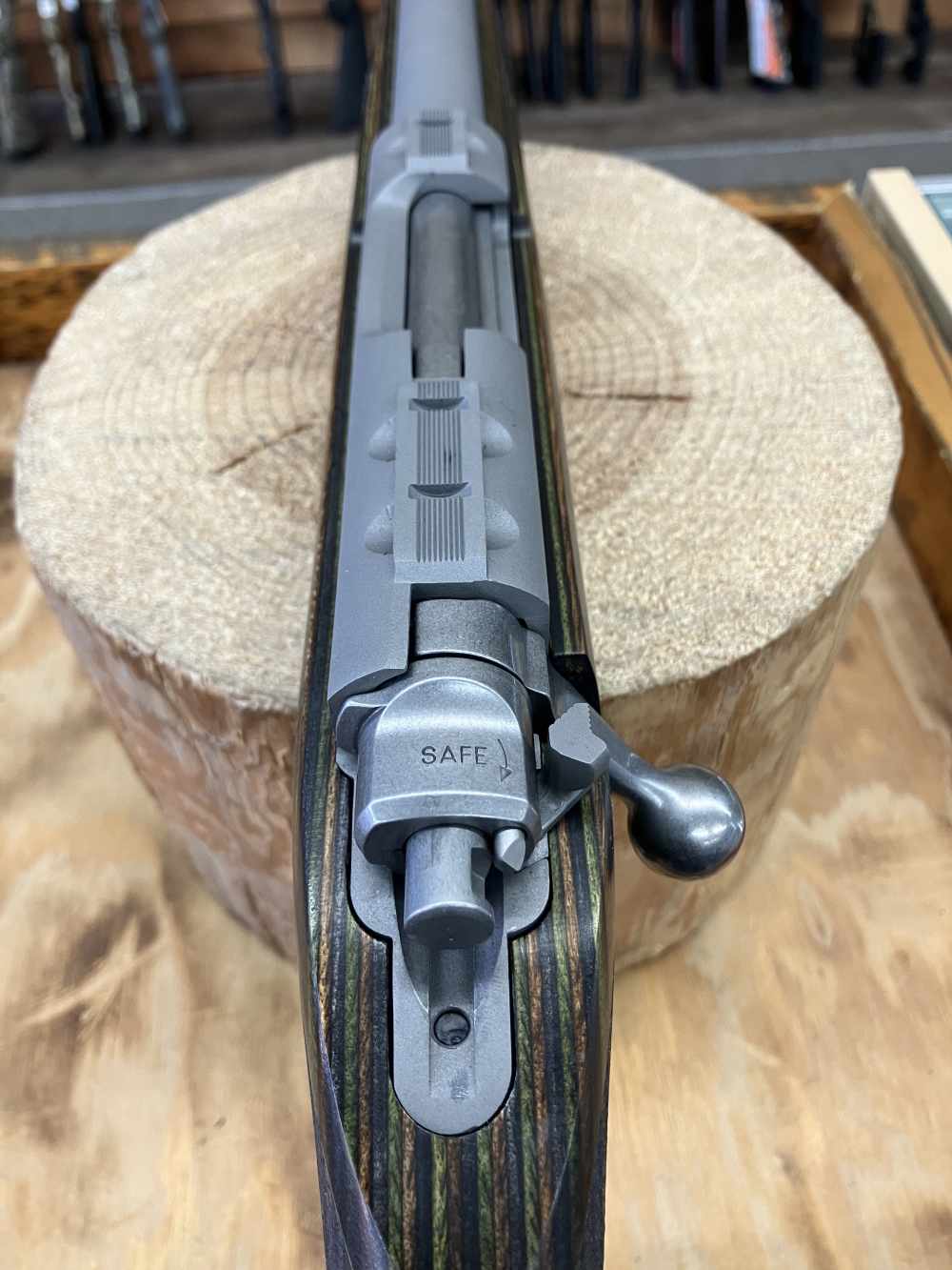 Ruger 77/17 Rifle - 17 WSM - 6+1 - 18.50" - Green Mountain Laminate-img-6