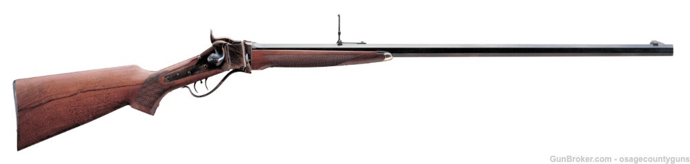 Uberti 1874 Sharps Special, Checkered Pistol Grip - 32" - .45-70 Gov-img-1