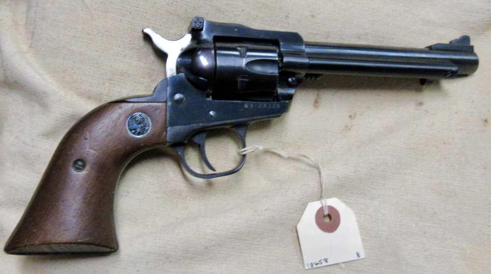 Ruger New Model Single Six .22 LR Revolver 1974 .01 NO RESERVE-img-0