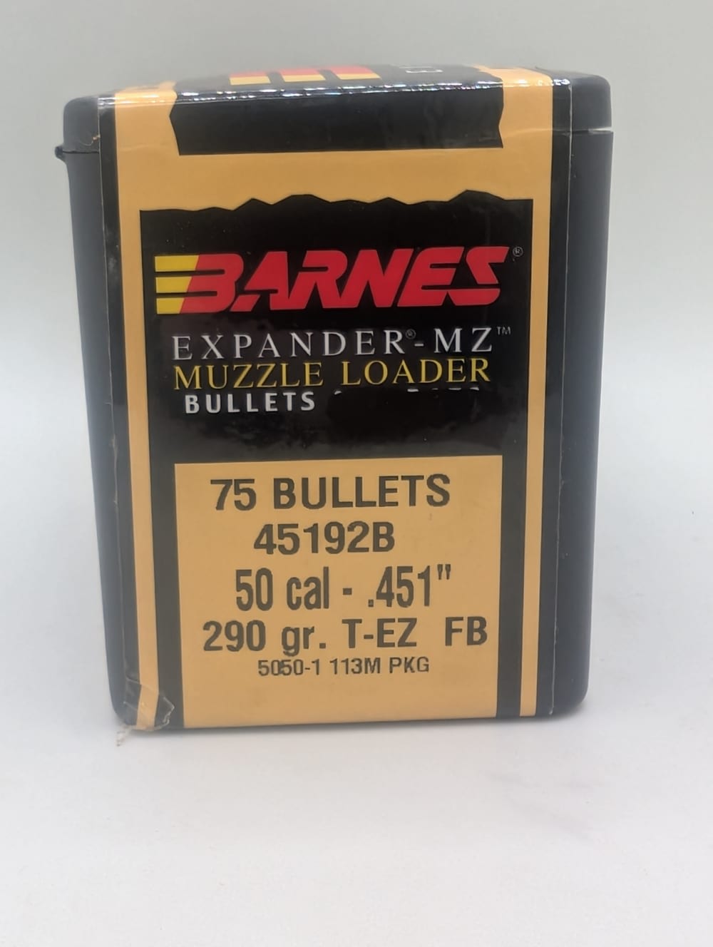 Barnes .50 cal .451" 290gr T-EZ FB QTY-75-img-0