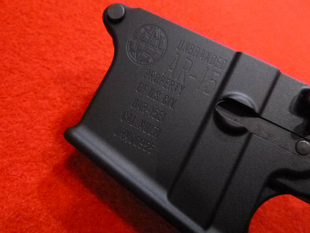 AR15 Complete Retro Lower Receiver with M4 Stock-img-3