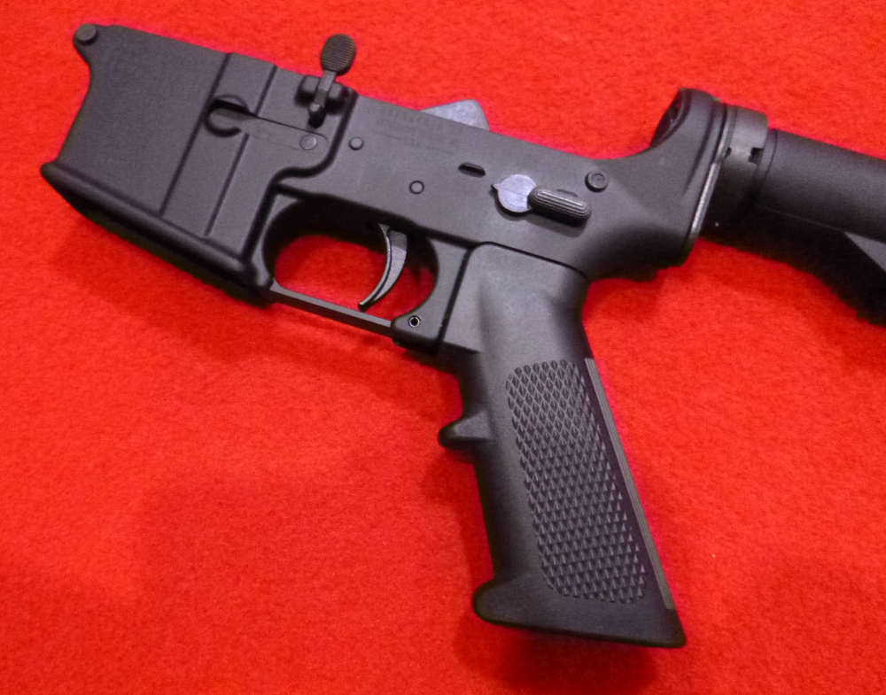 AR15 Complete Retro Lower Receiver with M4 Stock-img-2