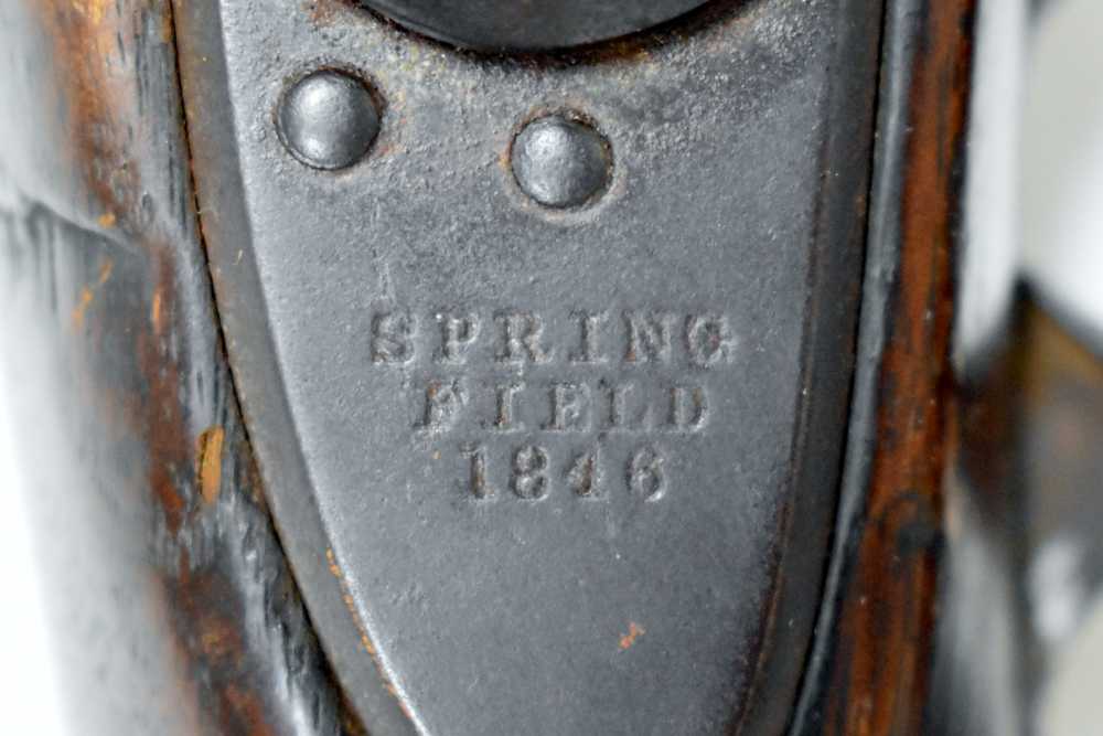 SPRINGFIELD 1846 MZL LDR 41" .58 CAL CIVIL WAR MUSKET RIFLE PENNY SALE NR-img-6