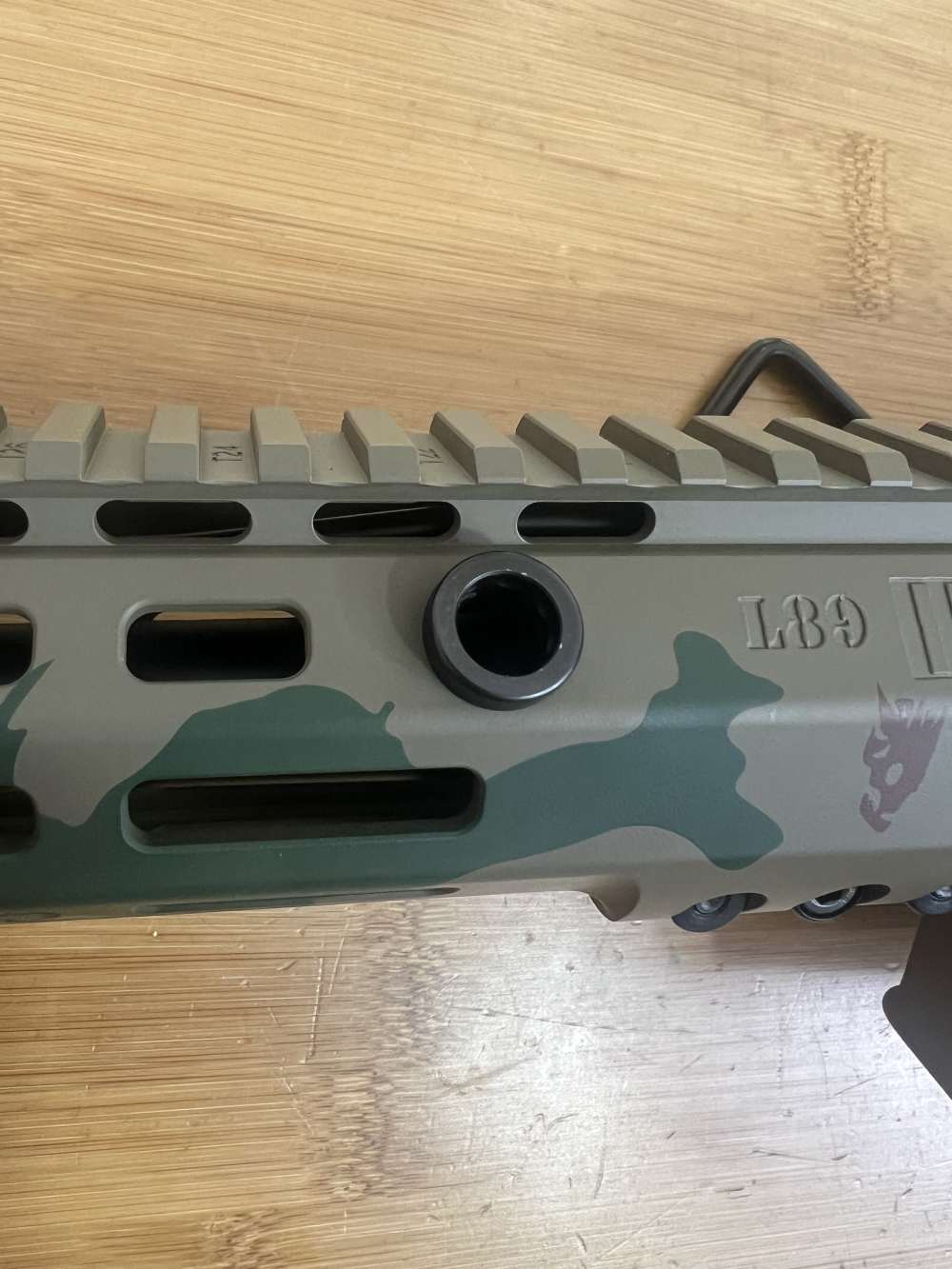SOLGW SONS OB1 Craighead Signature Pistol 11.5” “Bush Camo” 5.56 P3 Barrel -img-14
