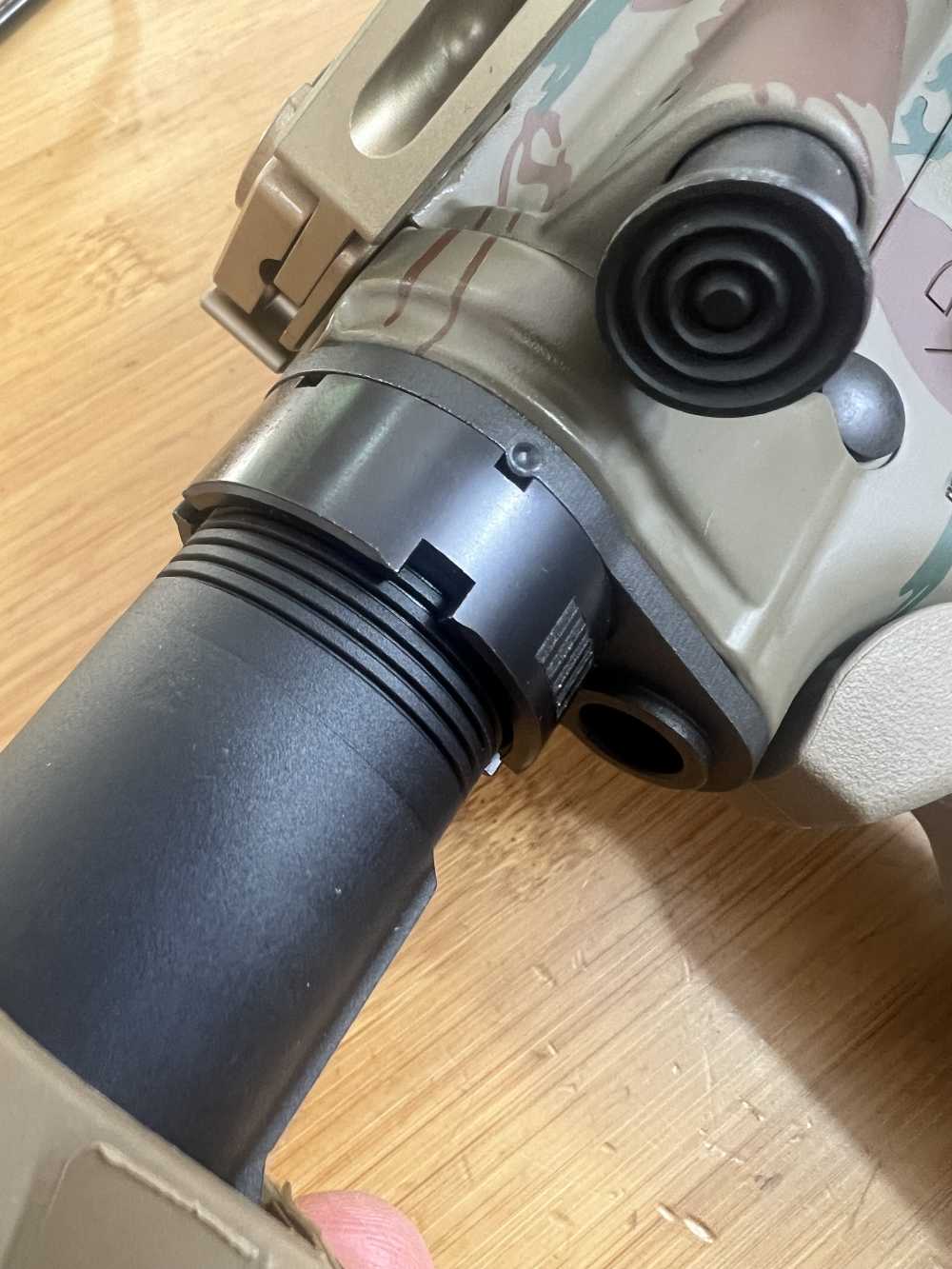 SOLGW SONS OB1 Craighead Signature Pistol 11.5” “Bush Camo” 5.56 P3 Barrel -img-17