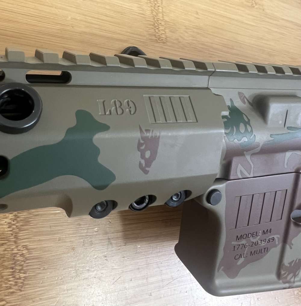 SOLGW SONS OB1 Craighead Signature Pistol 11.5” “Bush Camo” 5.56 P3 Barrel -img-8