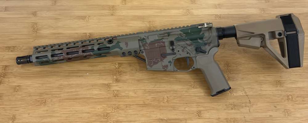 SOLGW SONS OB1 Craighead Signature Pistol 11.5” “Bush Camo” 5.56 P3 Barrel -img-13
